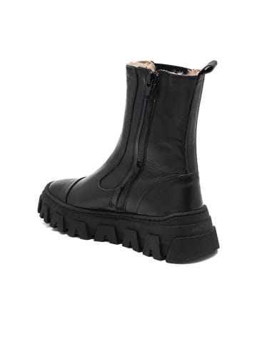 bisgaard Leren boots "Nilla" zwart