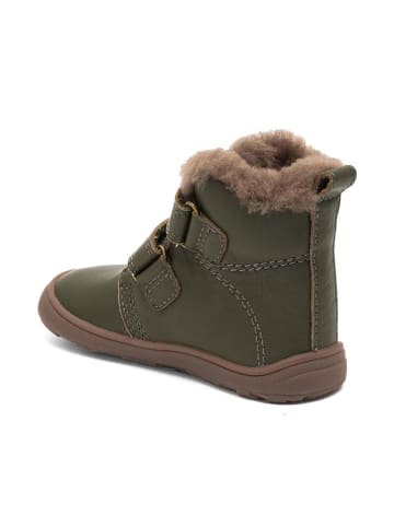 bisgaard Skórzane buty "Emil" w kolorze khaki do chodzenia na boso