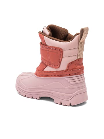 bisgaard Leder-Boots "Pixie" in Rosa/ Rot