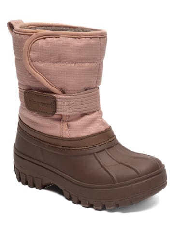 bisgaard Winterboots "Embla" in Braun/ Rosa