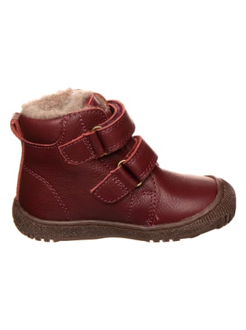 bisgaard Leren boots "Gorm" bordeaux