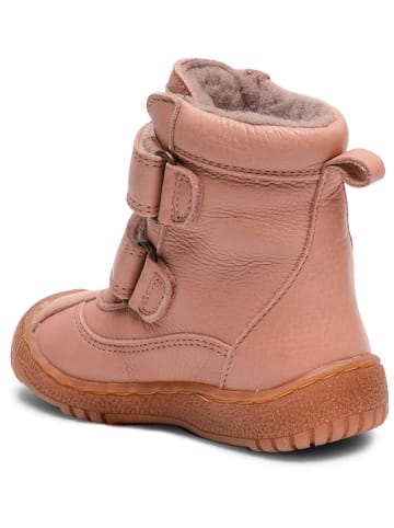 bisgaard Leder-Winterboots in Rosa