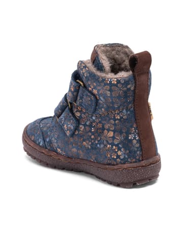 bisgaard Leder-Boots "Storm" in Blau