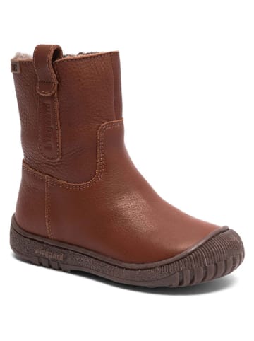 bisgaard Leder-Winterstiefel in Hellbraun