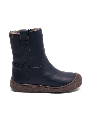 bisgaard Leren boots donkerblauw