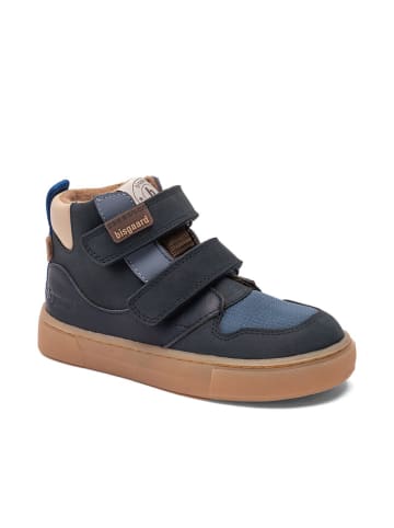 bisgaard Leder-Sneakers "Roy" in Dunkelblau
