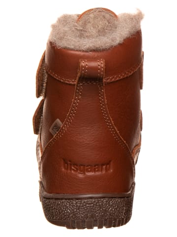 bisgaard Leder-Boots "Magnus" in Hellbraun