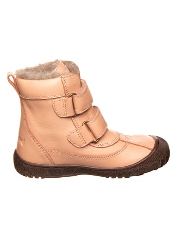 bisgaard Leder-Boots "Magnus" in Rosa