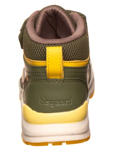 bisgaard Wanderschuhe  in Khaki/ Gelb