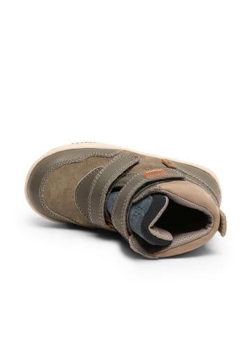 bisgaard Leder-Boots in Grau