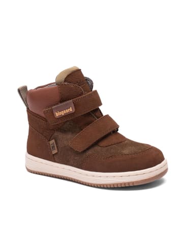 bisgaard Skórzane botki "Matty" w kolorze jasnobrązowym