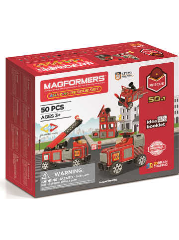 MAGFORMERS 50-częściowy zestaw magnetyczny "Amazing Rescue Set" - 3+