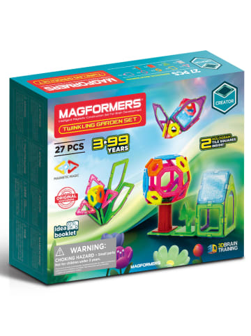 MAGFORMERS 27-częściowy zestaw magnetyczny "Twinkling Garden Set" - 3+