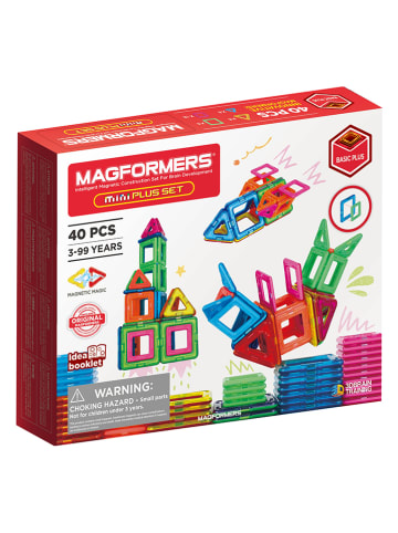 MAGFORMERS Zestaw konstrukcyjny "Megaformers Mini Plus" - 3+