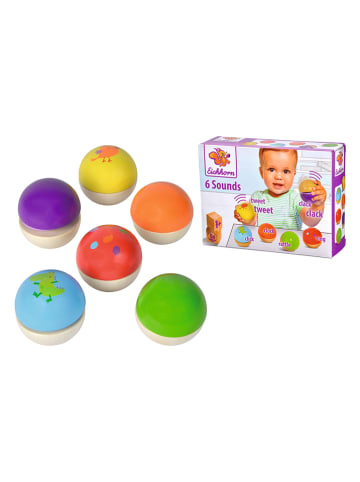 Eichhorn Drewniane kule muzyczne (6 szt.) - 12 m+