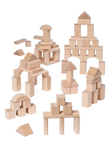 Eichhorn Zestaw drewnianych klocków - 12 m+
