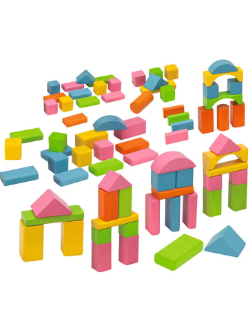 Eichhorn Drewniane klocki (75 szt.) - 12 m+