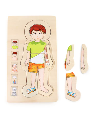 Legler 28tlg. Puzzle "Anatomie Junge" - ab 4 Jahren