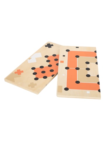 small foot 2in1-Brettspiel "Mühle und Solitär Gold Edition" - ab 6 Jahren