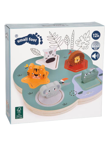 small foot Steckpuzzle "Tierlaute Safari" - ab 12 Monaten