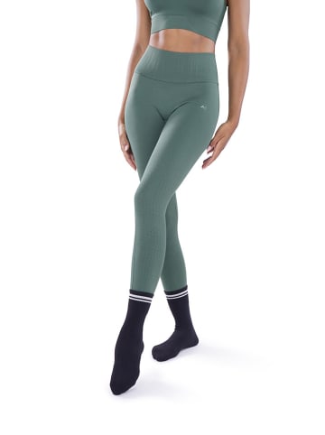 Athleas Trainingsleggings "Mya" in Khaki