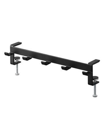 Yamazaki Tischhaken "Tower" in Schwarz - (B)30 x (H)5 x (T)7 cm