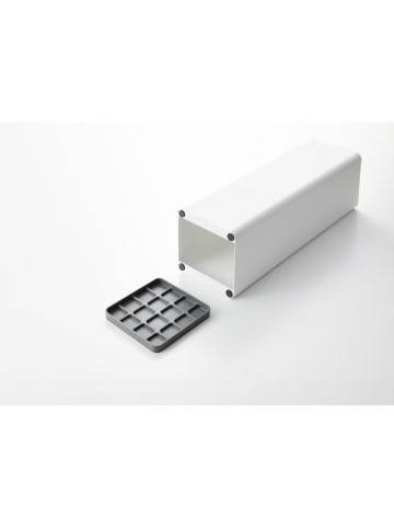 Yamazaki Schirmständer "Smart" in Weiß - (B)15 x (H)48 x (T)15 cm