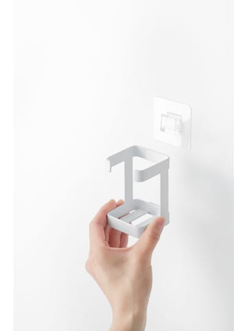 Yamazaki Ablage "Tower" in Weiß - (B)6 x (H)9 x (T)6,5 cm