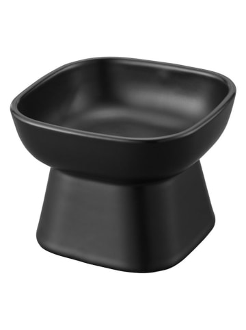 Yamazaki Futternapf "Tower" in Schwarz - (B)11 x (H)8 x (T)9 cm