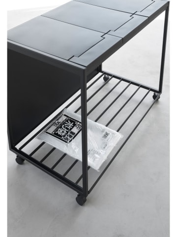 Yamazaki Abfall-Organizer "Tower" in Schwarz - (B)76 x (H)60 x (T)44 cm