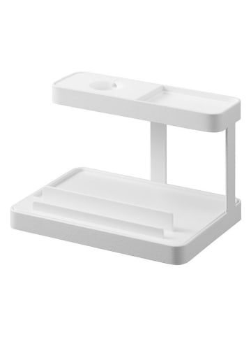 Yamazaki Geräteablage- und Aufladestation "Tower" in Weiß - (B)16 x (H)10 x (T)11,6 cm