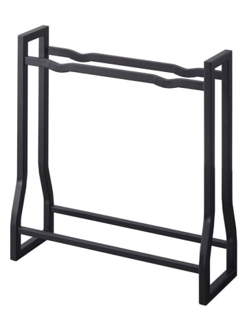 Yamazaki Regał "Tower" w kolorze czarnym do hantli - 52 x 54,3 x 17 cm