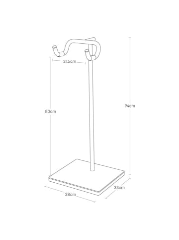 Yamazaki Stojak "Tower" w kolorze białym na rower - wys. 94 cm