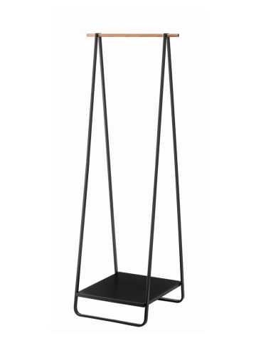 Yamazaki Kleiderständer "Tower" in Schwarz - (B)52 x (H)140 x (T)47 cm