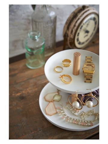 Yamazaki Etażerka "Tosca" w kolorze białym - Ø 16 cm