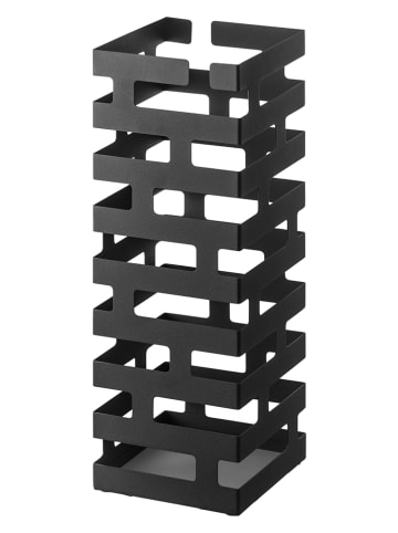 Yamazaki Stojak "Brick" w kolorze czarnym na parasole - 15 x 43 x 15 cm
