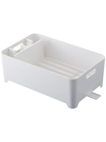 Yamazaki Tacka ociekowa "Tower" w kolorze białym - 38 x 13 x 24 cm