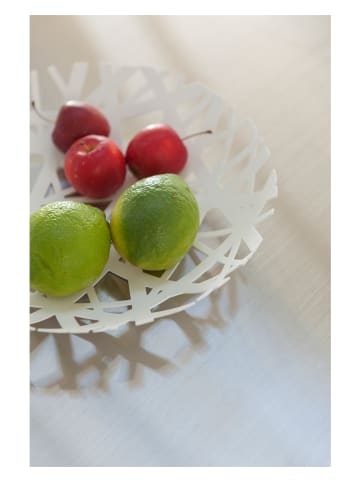 Yamazaki Miska "Tower" w kolorze białym na owoce - Ø 26 cm