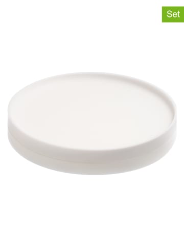 Yamazaki 4er-Set: Untersetzer in Weiß - Ø 10 cm