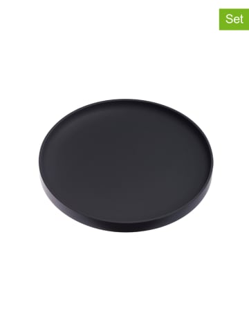 Yamazaki Podkładki (2 szt.) w kolorze granatowym - Ø 10 cm