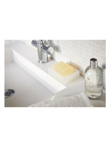 Yamazaki Seifenschale in Weiß - (B)11 x (H)3 x (T)8,5 cm