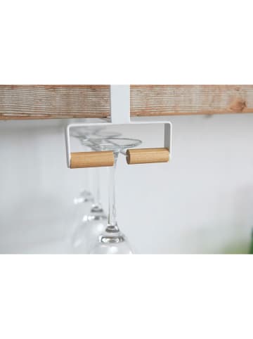 Yamazaki Półka wisząca "Tosca" w kolorze białym - 11 x 8 x 26 cm