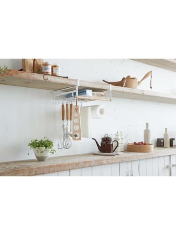 Yamazaki Einhängeregal "Tosca" in Weiß - (B)33,5 x (H)16 x (T)29 cm