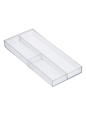 Yamazaki Organizer "Tower" w kolorze białym do szuflady - 25 x 5,7 x 24,6 cm