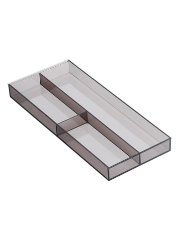 Yamazaki Organizer "Tower" w kolorze czarnym do szuflady - 25 x 5,7 x 24,6 cm