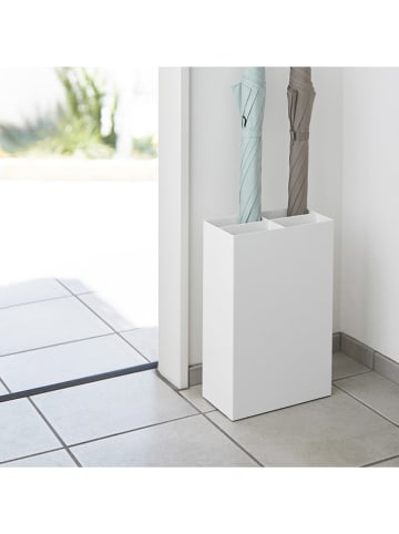 Yamazaki Schirmständer ''Smart'' in Weiß - (B)23,5 x (H)36 x (T)12 cm