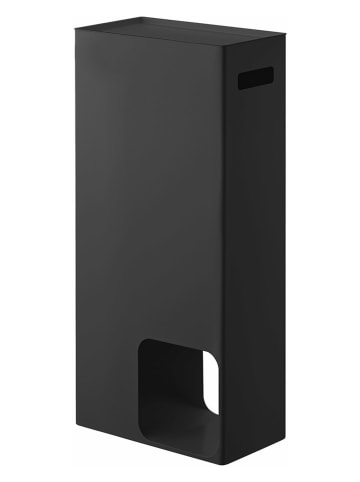 Yamazaki Uchwyt ''Tower'' w kolorze czarnym na papier toaletowy - 23 x 48 x 12,5 cm