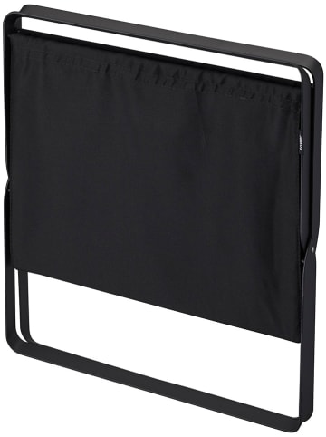 Yamazaki Kosz "Tower" w kolorze czarnym do przechowywania - 46 x 40 x 29 cm