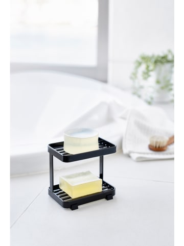 Yamazaki Mydelniczka "Tower" w kolorze czarnym - 11 x 9,5 x 7,5 cm