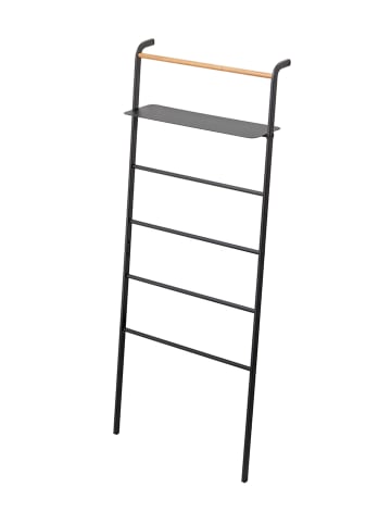 Yamazaki Kleiderständer "Tower" in Schwarz - (B)66 x (H)160 x (T)30 cm